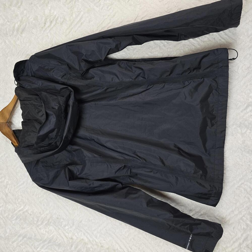 Columbia Omni-Tech Black Waterproof Jacket, Size Small - Picture 9 of 9